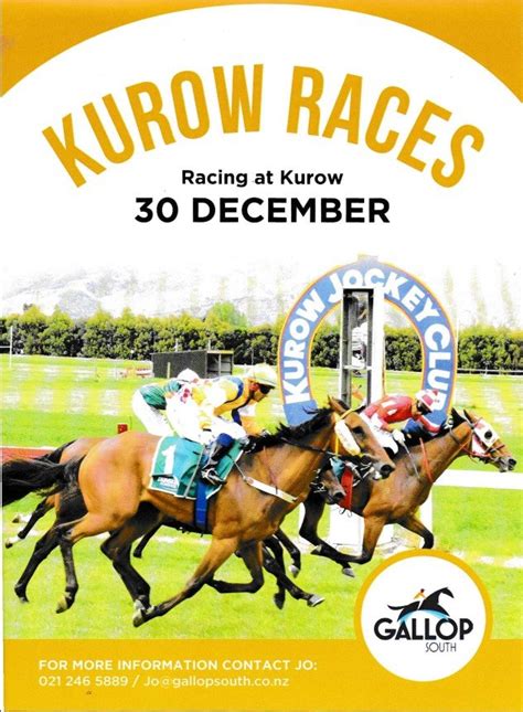 kurow races